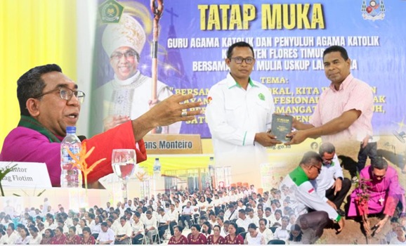 Dokumentasi Suasana Tatap Muka Bersama Uskup Larantuka