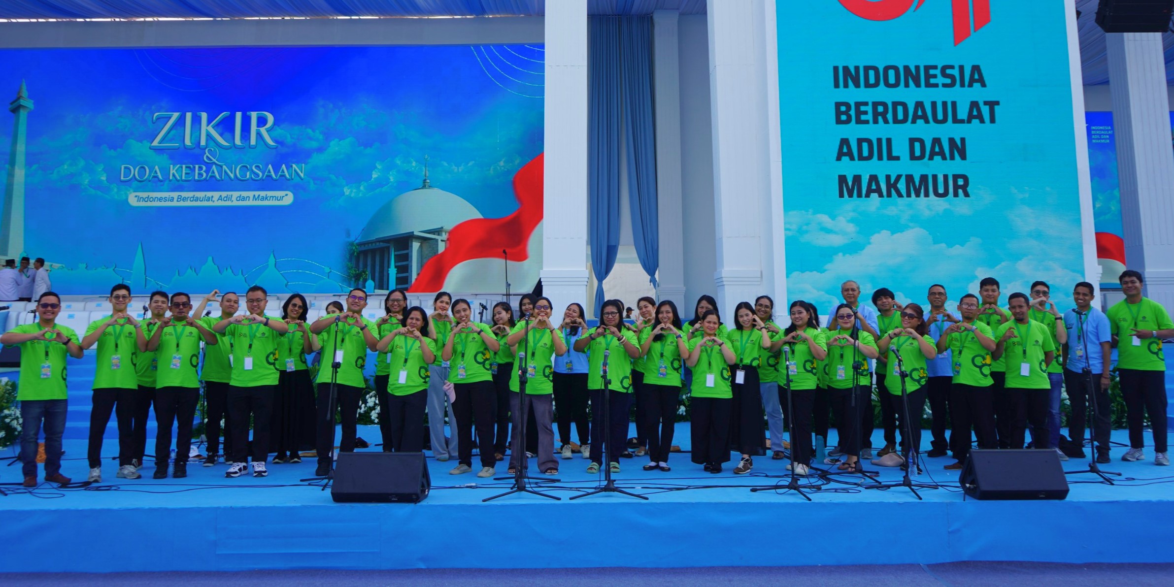 Paduan Suara Ditjen Bimas Katolik, Persiapan Menjelang Puncak Acara (1/8/2026)