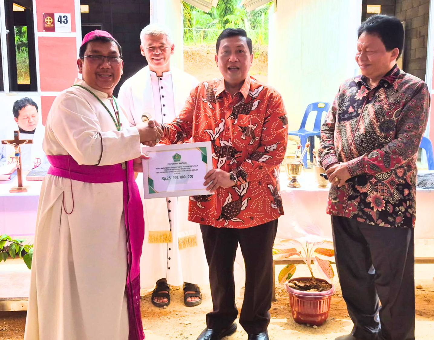 Ditjen Bimas Katolik Salurkan Rp28,9 Miliar untuk Pemulihan Fasilitas Keagamaan Pascabencana
