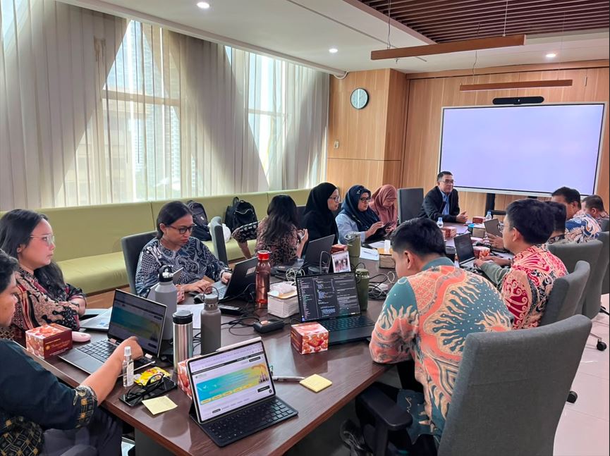 Suasana kegiatan Self Assessment Questionnaire (SAQ) bagi Pejabat Pengelola Informasi dan Dokumentasi (PPID)