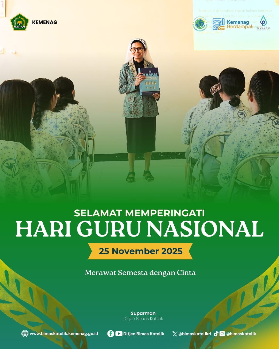 Selamat Hari Guru Nasional