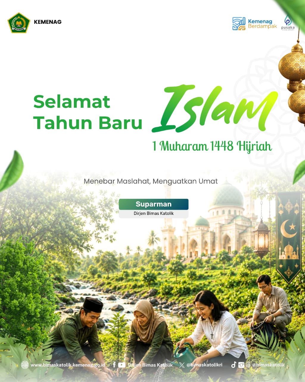 Selamat Tahun Baru Islam 1 Muharam 1448 Hijiriah