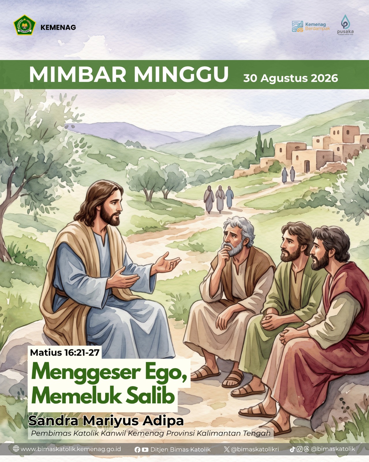 Menggeser Ego, Memeluk Salib