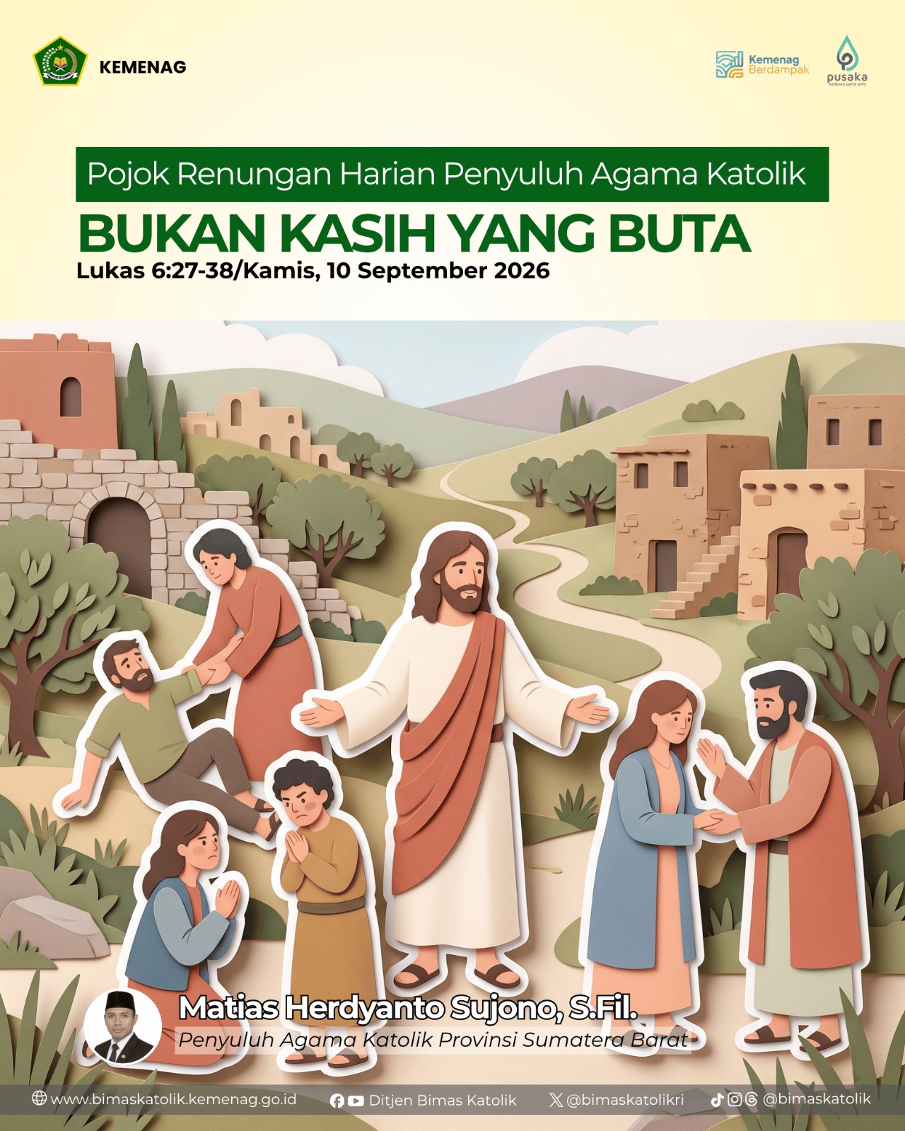 BUKAN KASIH YANG BUTA