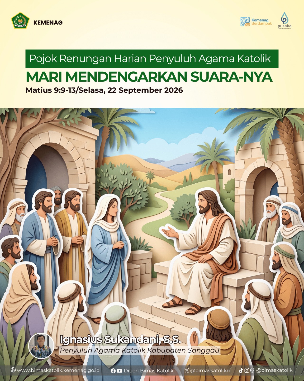 MARI MENDENGARKAN SUARA-NYA