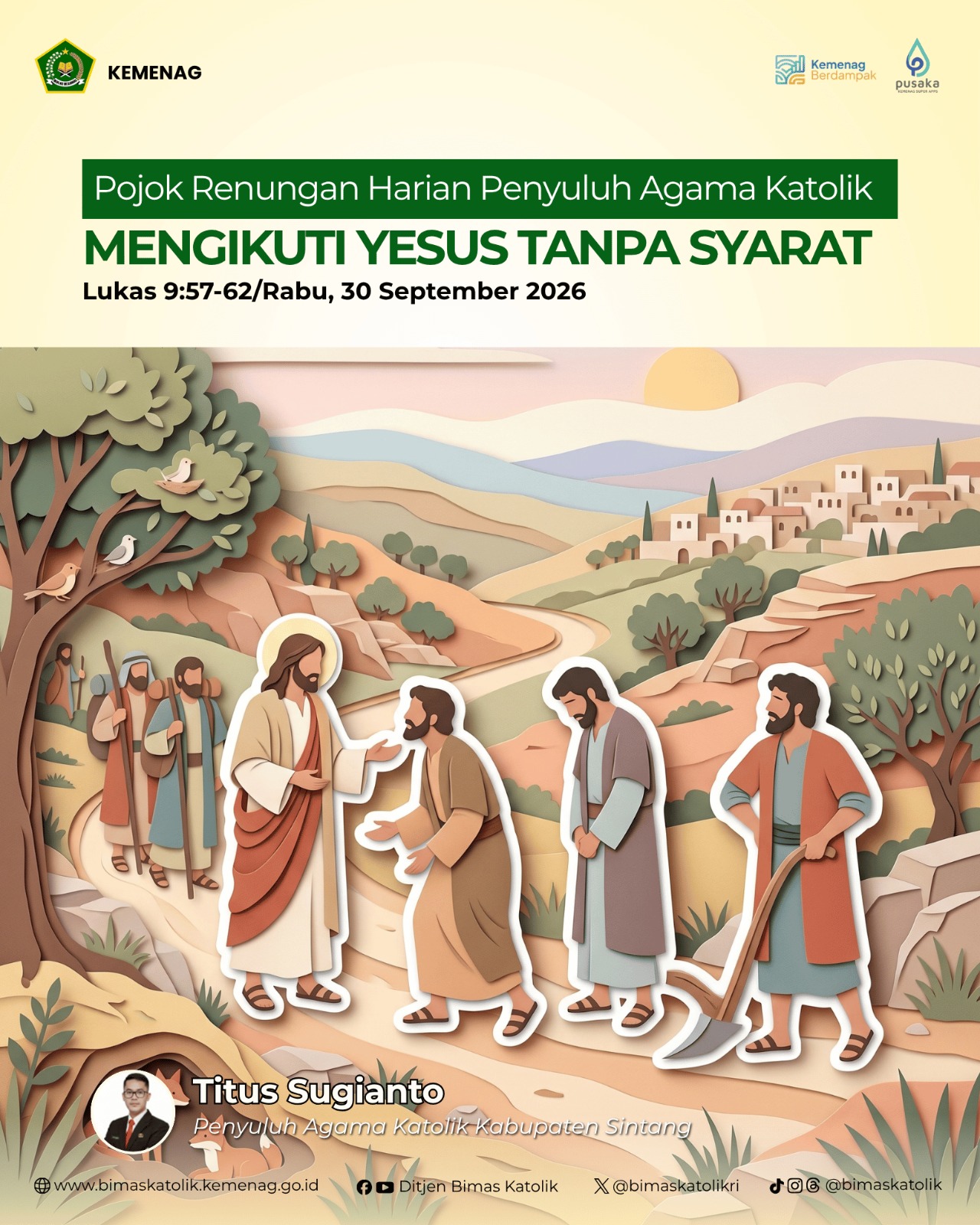 MENGIKUTI YESUS TANPA SYARAT