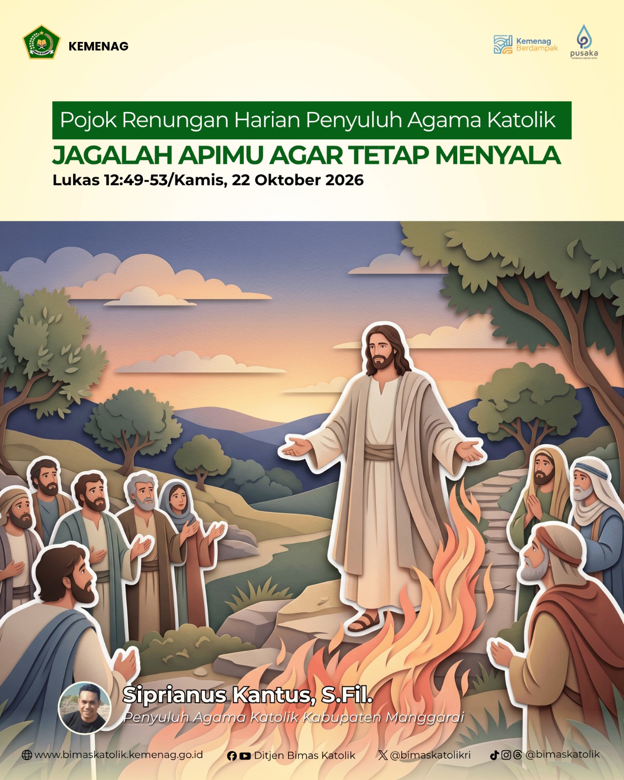 Jagalah Apimu Agar Tetap Menyala