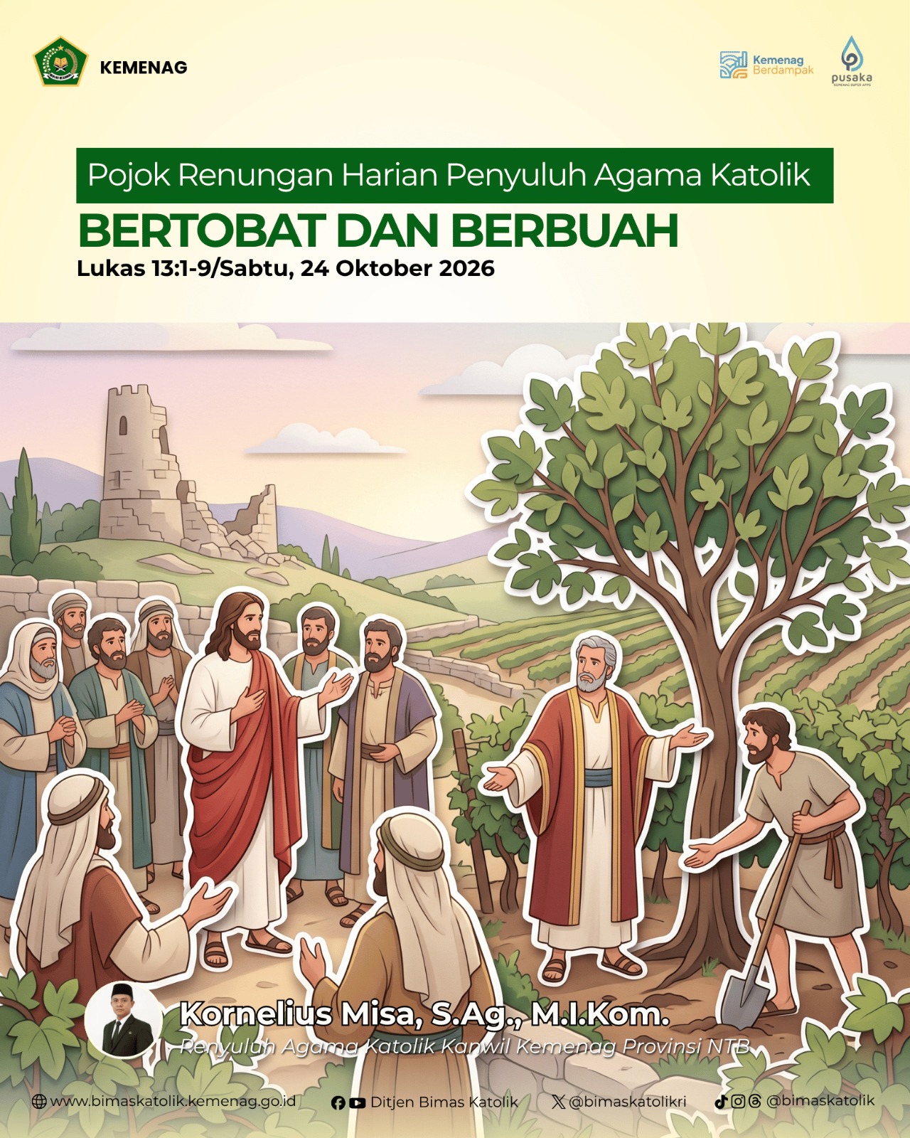 Bertobat dan Berbuah